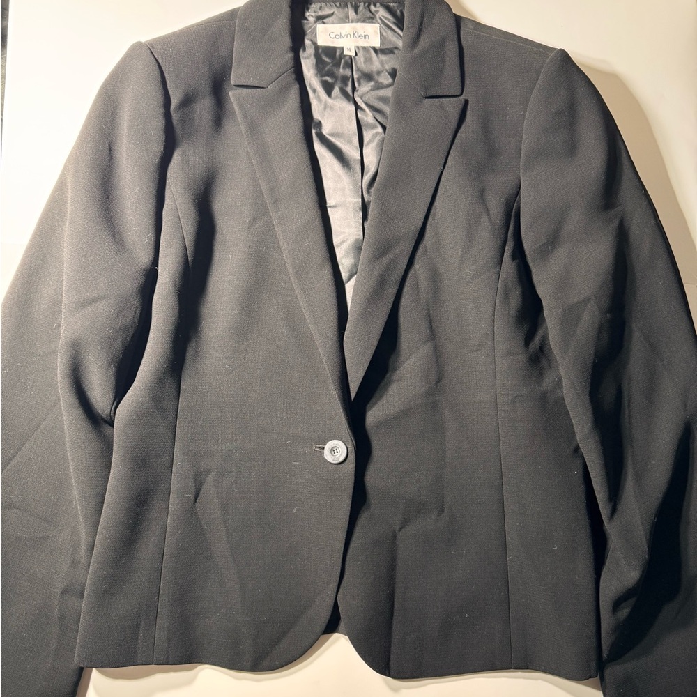 Calvin Klein Women's Black Blazer